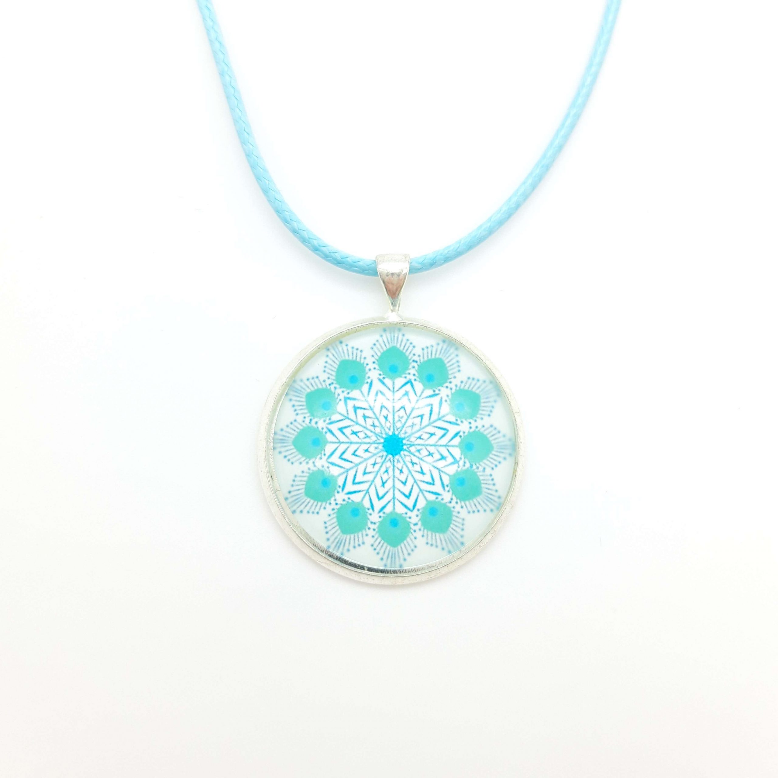 Collier Mandala Flocons Dessus Collier Mandala Flocons Dessus