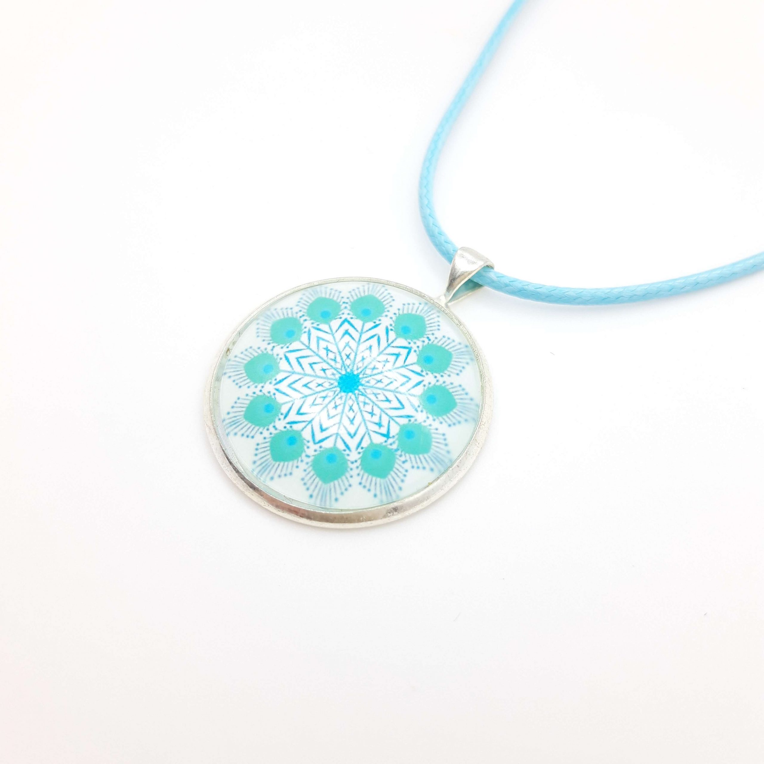 Collier Mandala Flocons Face Collier Mandala Flocons Face